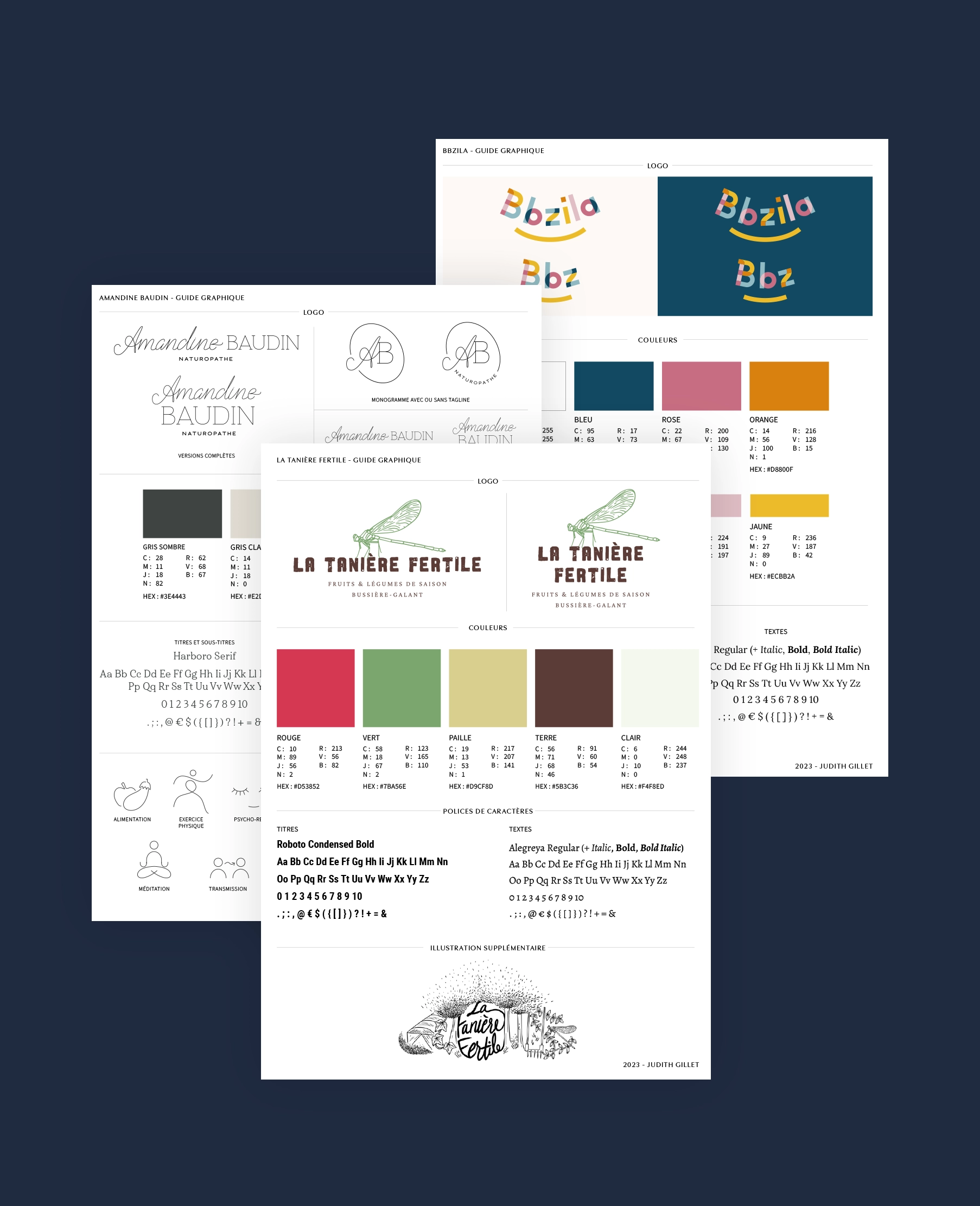 Exemples de branding