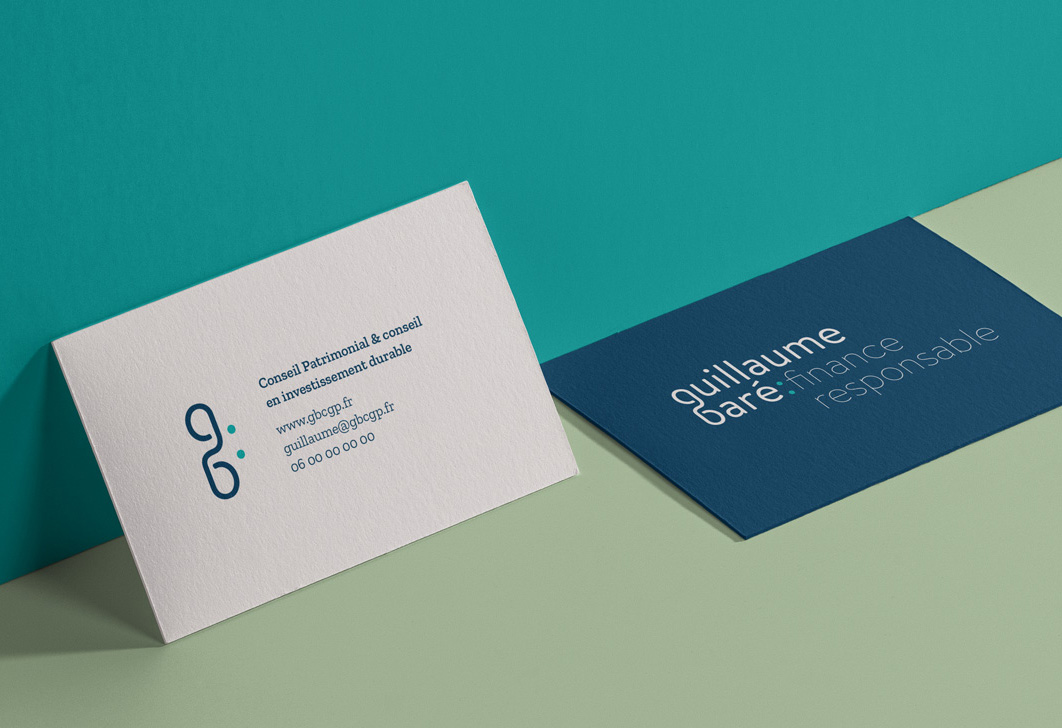 Carte de visite Guillaume Baré conseil et gestion patrimoine responsable