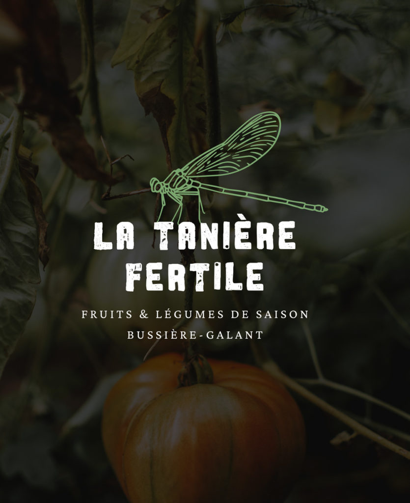 Logo La Tanière Fertile fruits et légumes bio et de saison en Limousin