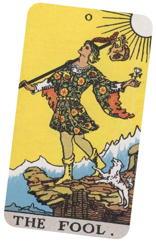 archétype de marque créatif associé au fou dans le tarot