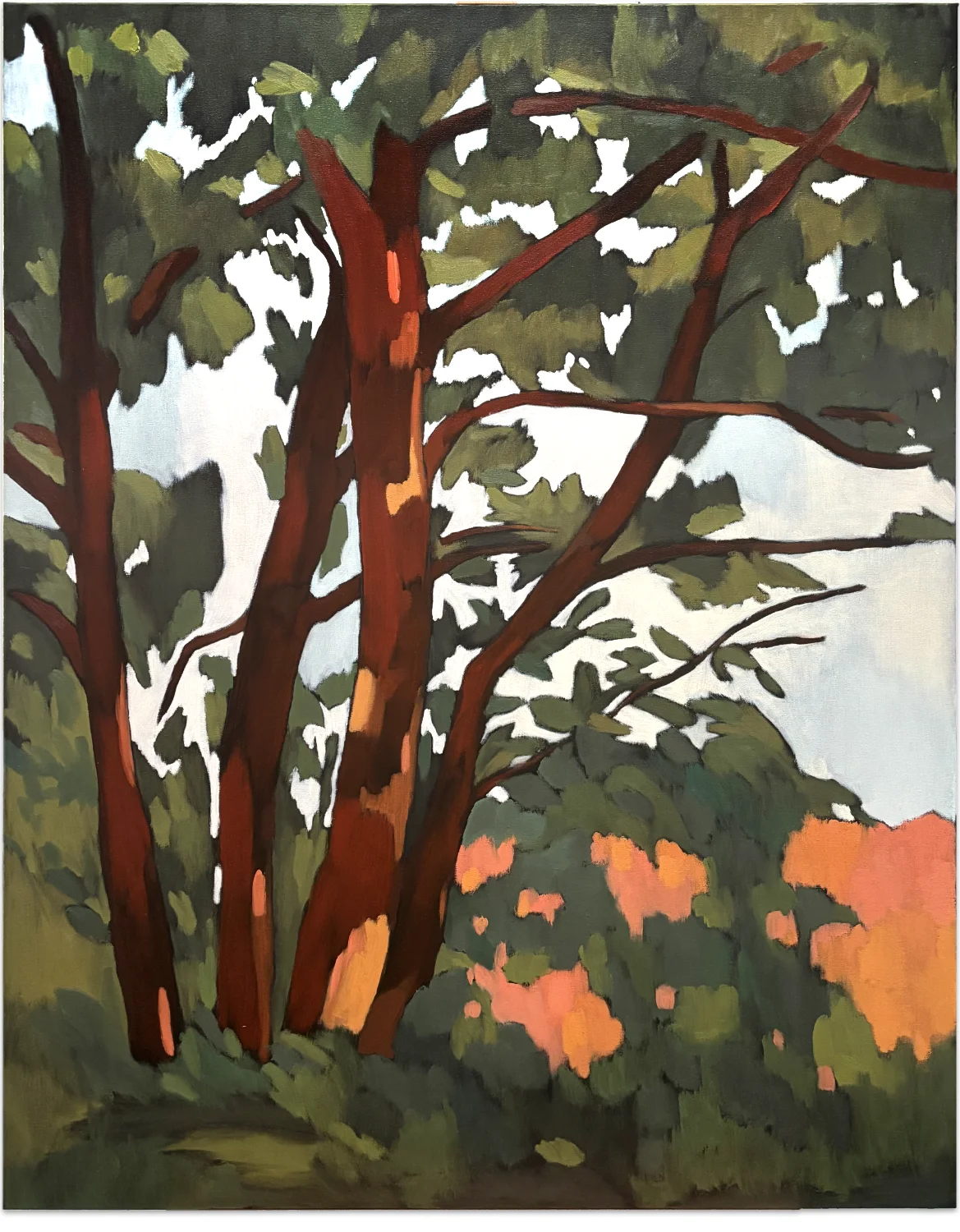"Forêt 2"
Huile sur toile
72x93cm