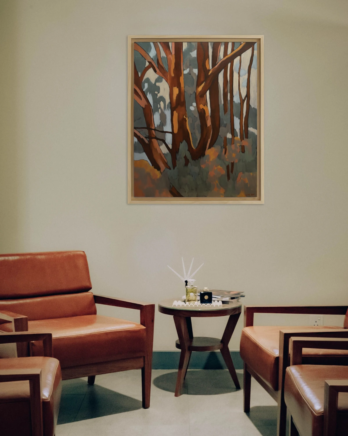 "Forêt 1" œuvre d'art intérieur parfumerie luxe