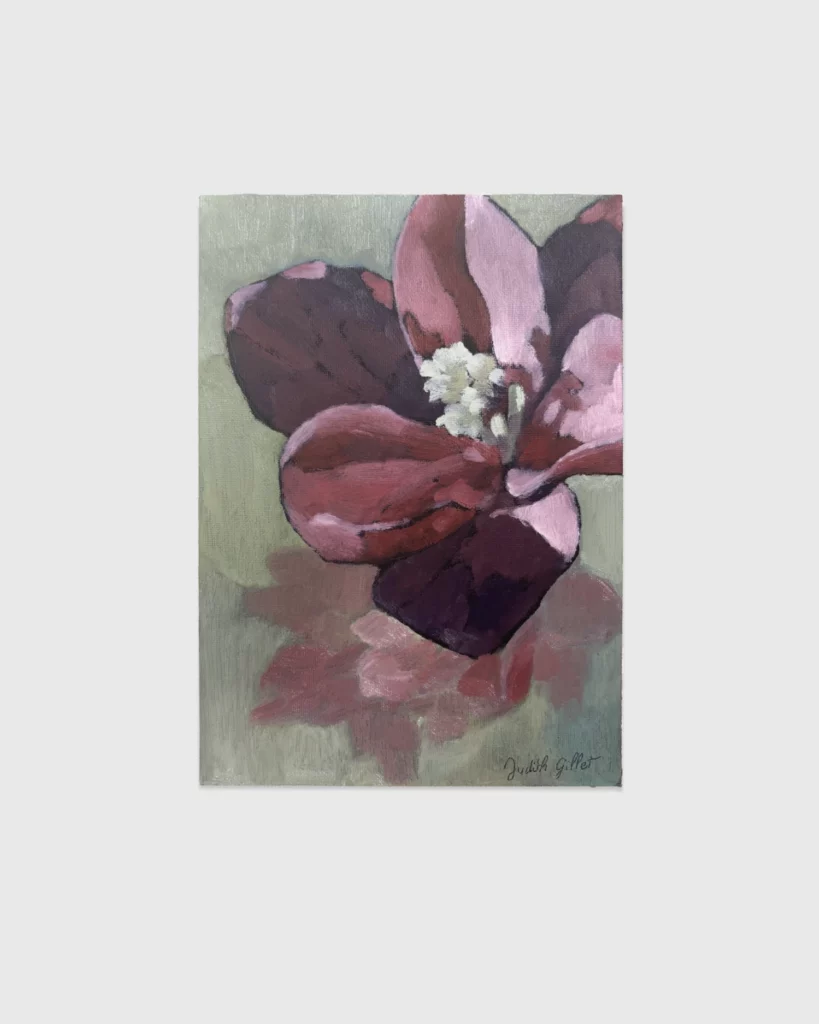 "L'entrée" – huile sur bois entoilé – 13 x 18 cm