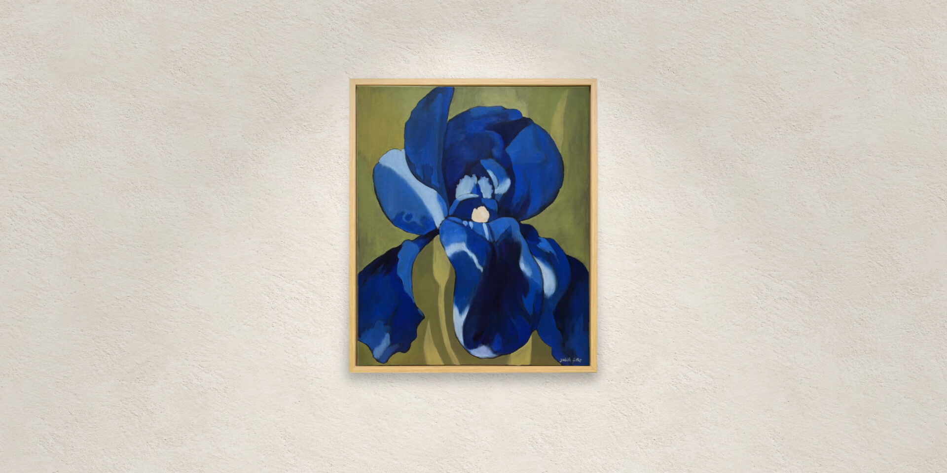 Judith Gillet - "Iris" - huile sur toile - 65x54cm